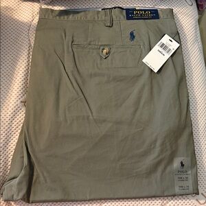 Brand New! Polo Ralph Lauren Khaki Chinos in Classic Gray. 50X30, new w/ tags.